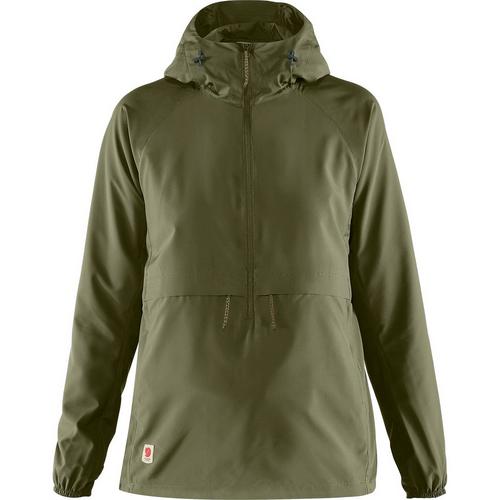Rückansicht von FJ&Auml;LLR&Auml;VEN High Coast Lite Funktionsjacke Damen Gr&uuml;n