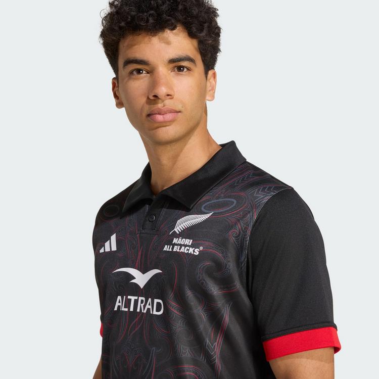 adidas adidas Heimtrikot der Māori All Blacks Funktionsshirt Herren - All Black - 1 | SportScheck