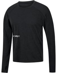 CEP Merino Shirt Core Run Skishirt Herren - black