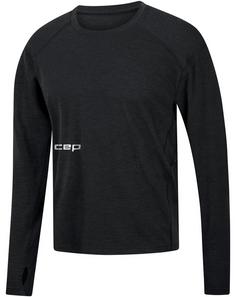 CEP Merino Shirt Core Run Skishirt Herren black