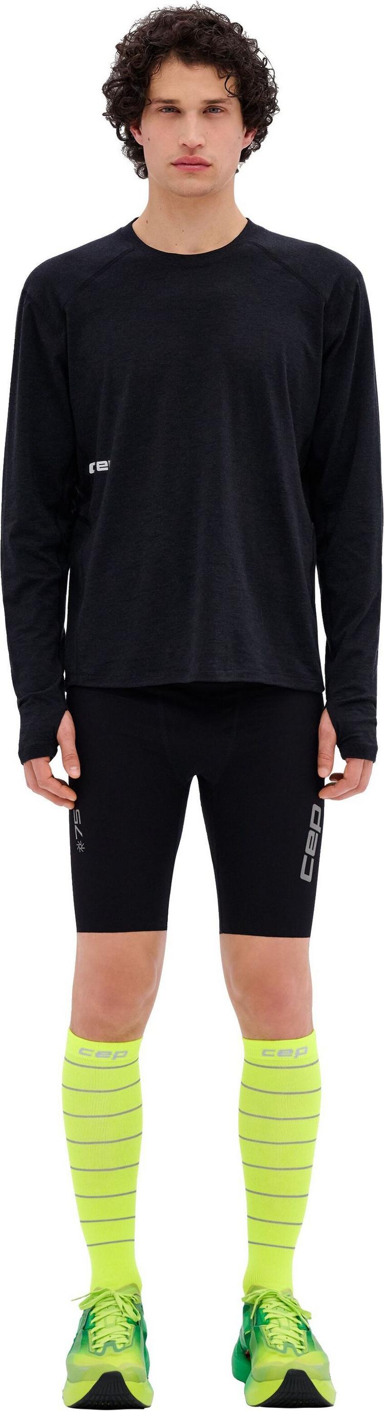CEP CEP Merino Shirt Core Run Skishirt Herren - black - 0 | SportScheck