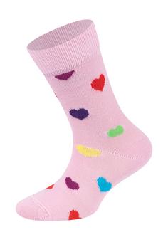 Rückansicht von Happy Socks Pink Sky Freizeitsocken Kinder pink