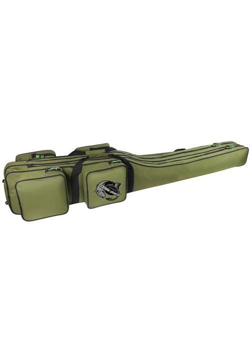 Rückansicht von normani Fishing Sports RodBox Double Tragetasche Oliv