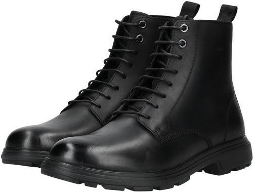 Rückansicht von Geox Stiefelette Stiefel Herren Schwarz