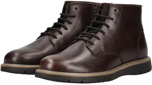 Rückansicht von Geox Stiefelette Stiefel Herren Dunkelbraun