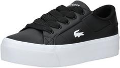 Lacoste Sneaker Sneaker Damen Schwarz/Weiß