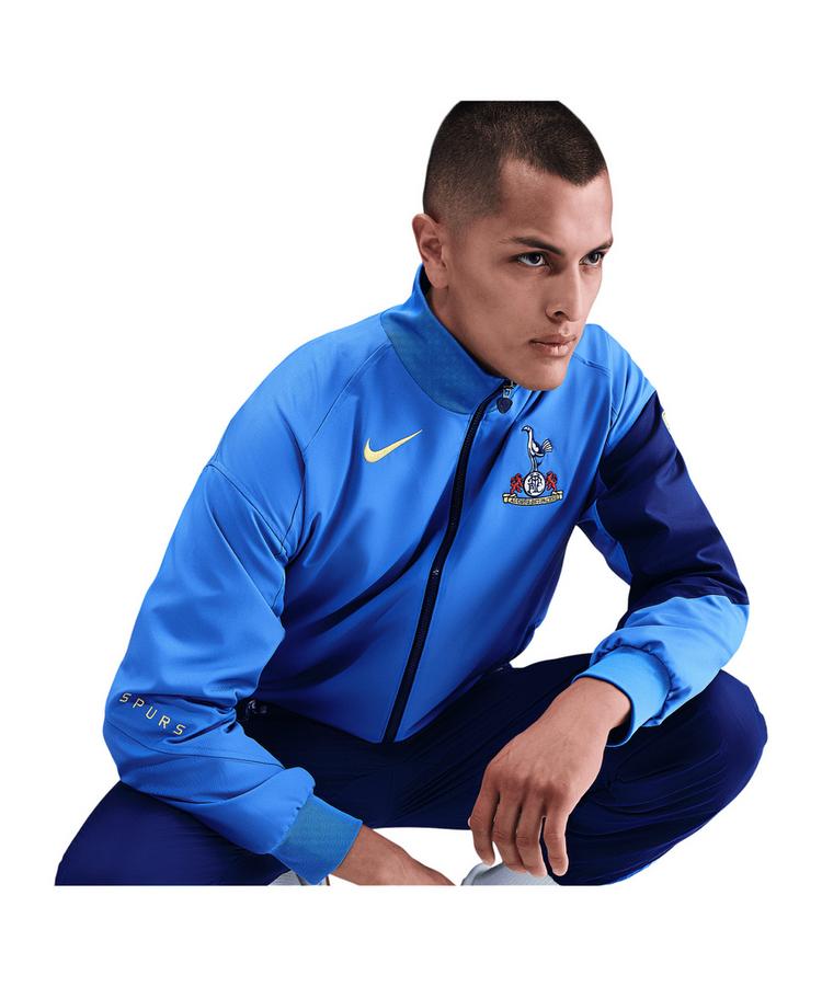 Nike Nike Tottenham Hotspur Pr&auml;sentationsjacke Trainingsjacke Herren - blaugelb - 0 | SportScheck