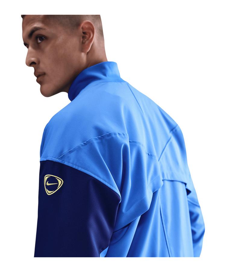 Nike Nike Tottenham Hotspur Pr&auml;sentationsjacke Trainingsjacke Herren - blaugelb - 2 | SportScheck