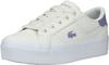 Lacoste Sneaker Sneaker Damen - Wei&szlig;/Lila