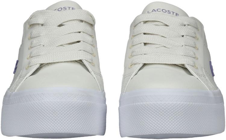 Lacoste Lacoste Sneaker Sneaker Damen - Wei&szlig;/Lila - 1 | SportScheck