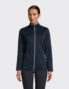 Rückansicht von JOY sportswear DARYA Trainingsjacke Damen night