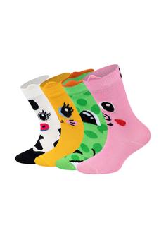Happy Socks Animals Freizeitsocken Kinder pink