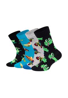 Happy Socks Motorbike & Cars Freizeitsocken Kinder schwarz