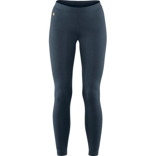 Rückansicht von FJÄLLRÄVEN Bergtagen Thinwool Long Johns Trekkinghose Damen Indigo