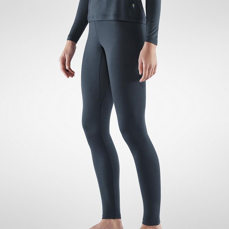 FJ&Auml;LLR&Auml;VEN FJ&Auml;LLR&Auml;VEN Bergtagen Thinwool Long Johns Trekkinghose Damen - Indigo - 4 | SportScheck