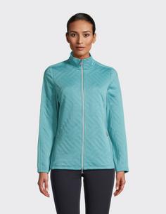Rückansicht von JOY sportswear DARYA Trainingsjacke Damen reef water