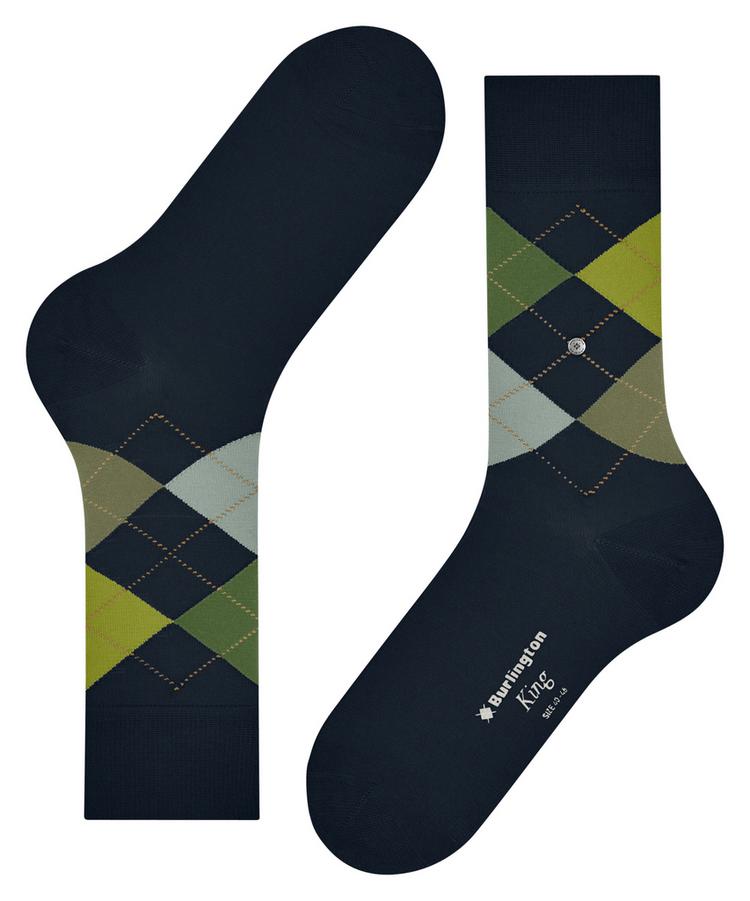 Burlington Burlington King Socken Herren - marine (6125) - 2 | SportScheck