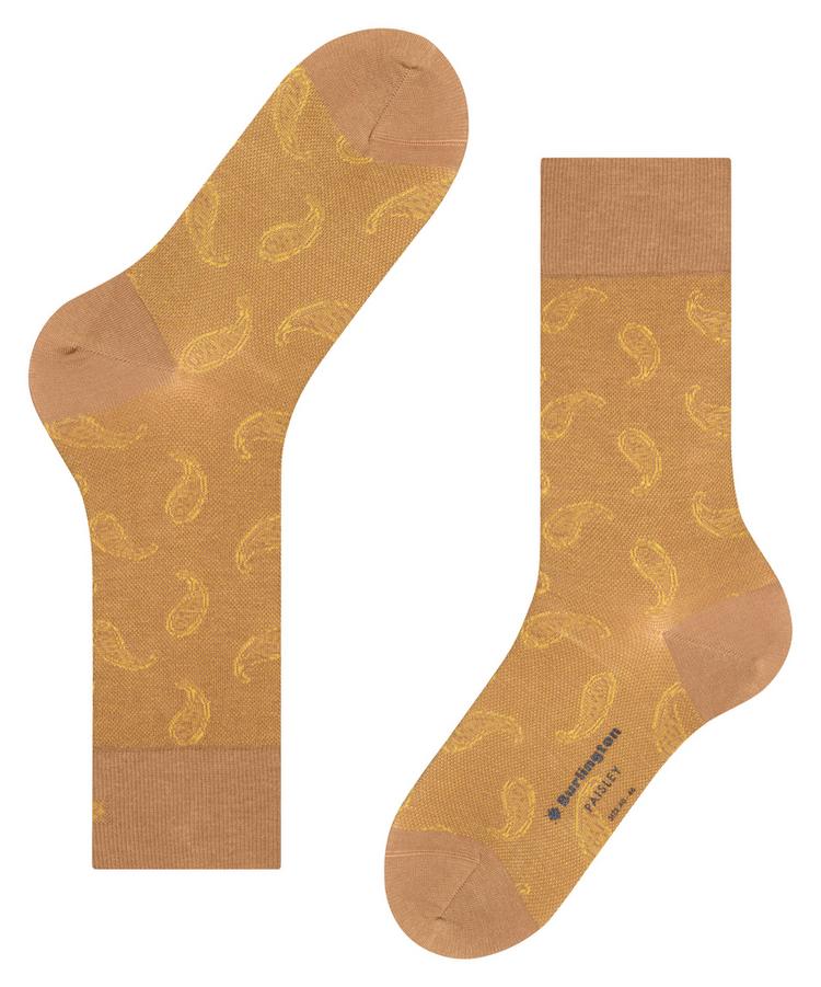 Burlington Burlington Paisley SO Socken Herren - brown sugar (5152) - 2 | SportScheck