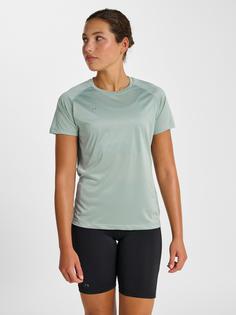 Rückansicht von Newline Funktionsshirt Damen GREEN MILIEU