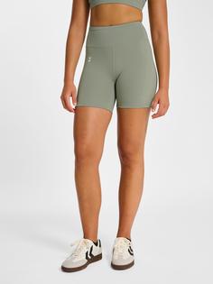 Rückansicht von hummel Funktionsshorts Damen SEAGRASS