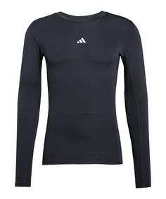 adidas Techfit Longsleeve T-Shirt Funktionsshirt Herren schwarz