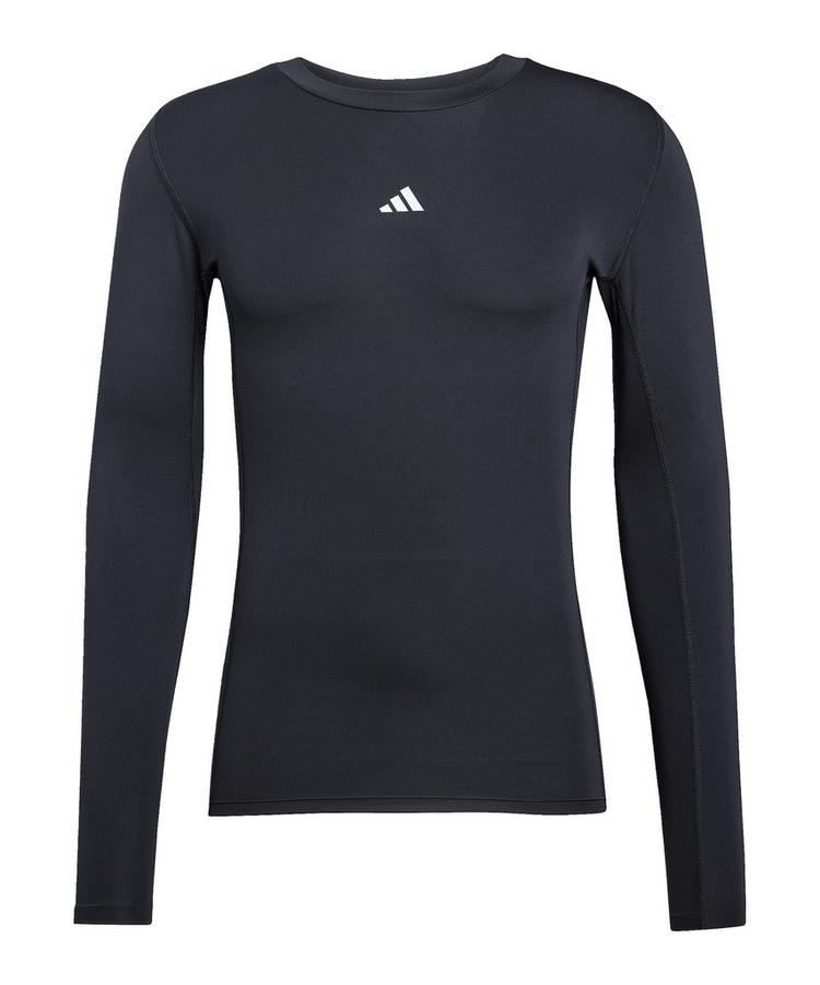 adidas adidas Techfit Longsleeve Underwear Longseeve Funktionsshirt Herren - schwarz - 0 | SportScheck