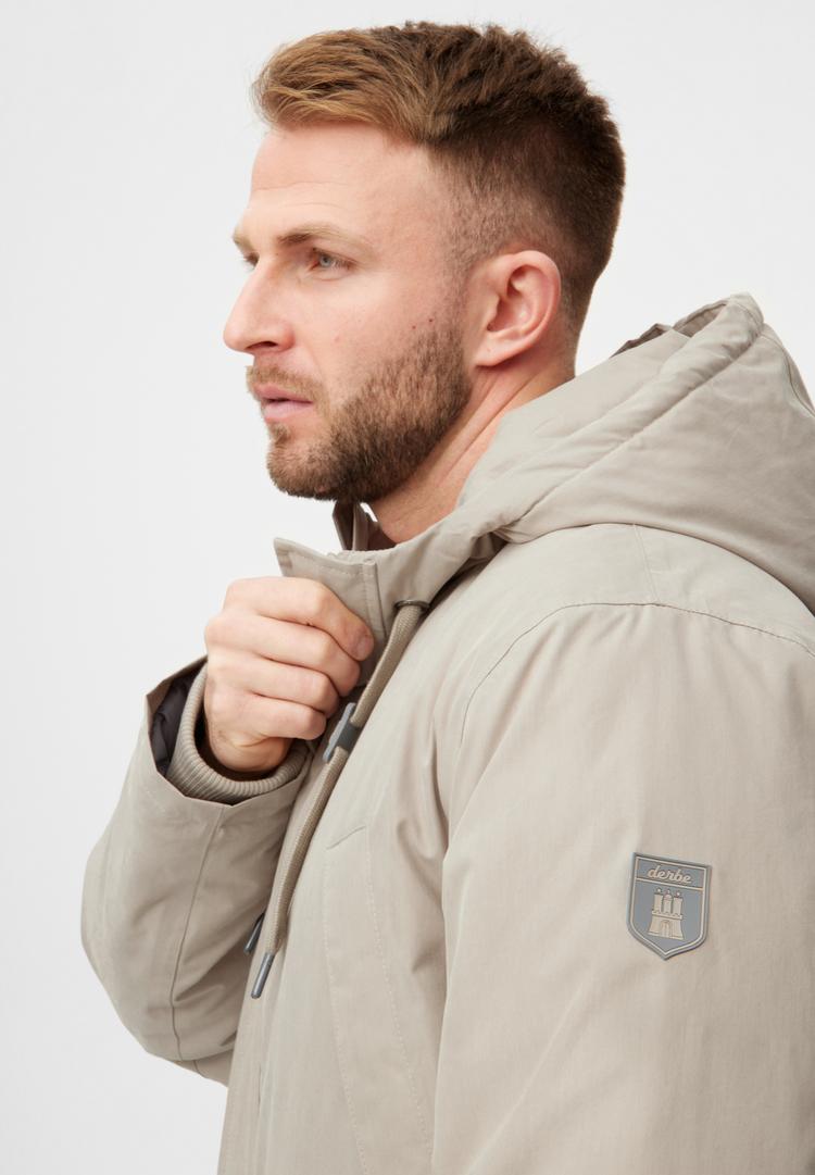 Derbe Derbe Valholm Parka Herren - cobblestone/lava smoke - 0 | SportScheck