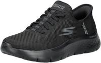 Skechers Go Walk Flex Sneaker Damen - black textile-trim