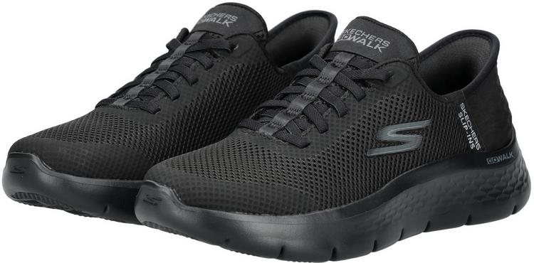 Skechers Skechers Go Walk Flex Sneaker Damen - black textile-trim - 0 | SportScheck