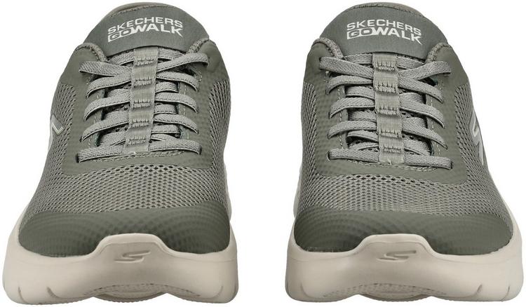 Skechers Skechers Go Walk Flex Sneaker Damen - olive textile-trim - 1 | SportScheck