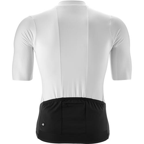 Rückansicht von Gonso Sitivo Fahrradtrikot Herren white-black