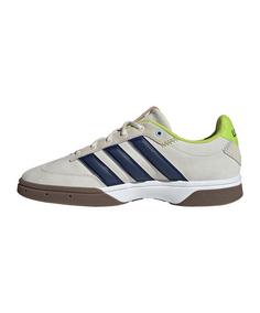 Rückansicht von adidas Spezialist Weiß Hallenschuhe Herren weiss