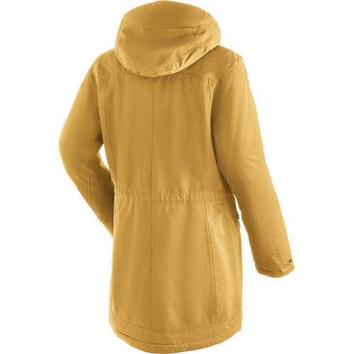 Rückansicht von Maier Sports LISA 2.1 Funktionsmantel Damen nugget gold