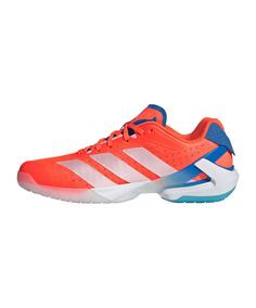 Rückansicht von adidas Adizero Counterblast Hallenschuhe Herren orange