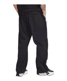 Rückansicht von Nike Tech Woven Hose Beige Shorts Herren schwarz