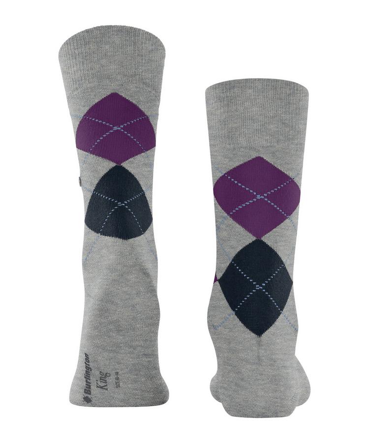 Burlington Burlington King Socken Herren - cloud mel. (3228) - 0 | SportScheck