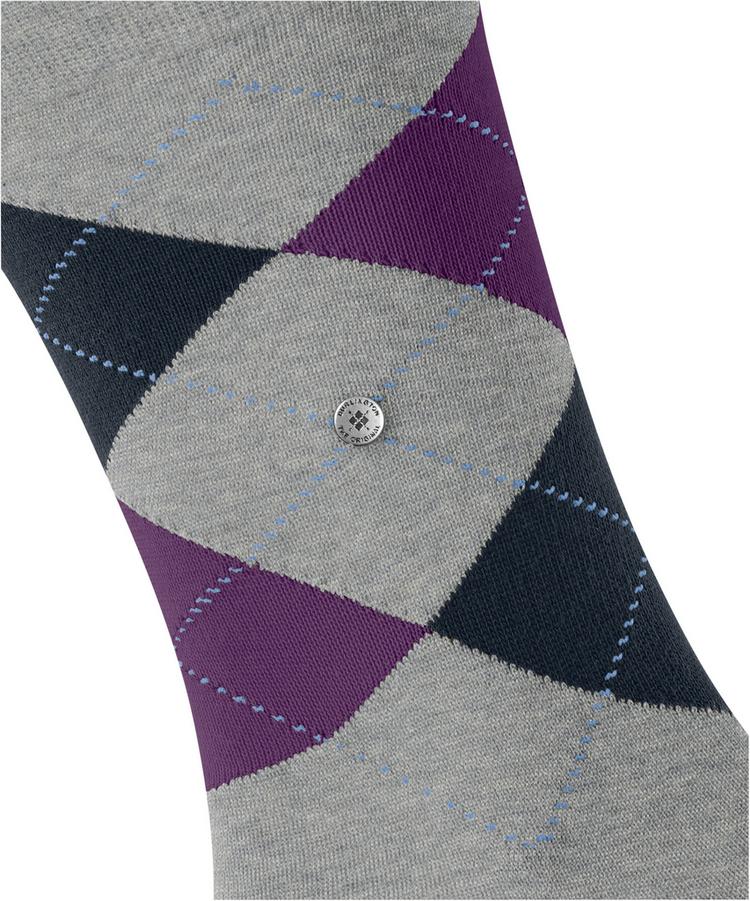 Burlington Burlington King Socken Herren - cloud mel. (3228) - 1 | SportScheck