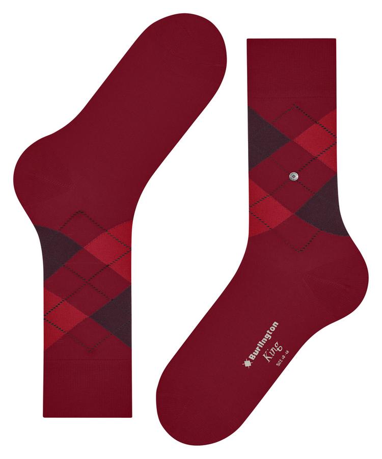 Burlington Burlington King Socken Herren - flash orange (8034) - 2 | SportScheck