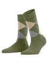 Burlington Queen Socken Damen - salvia (7472)