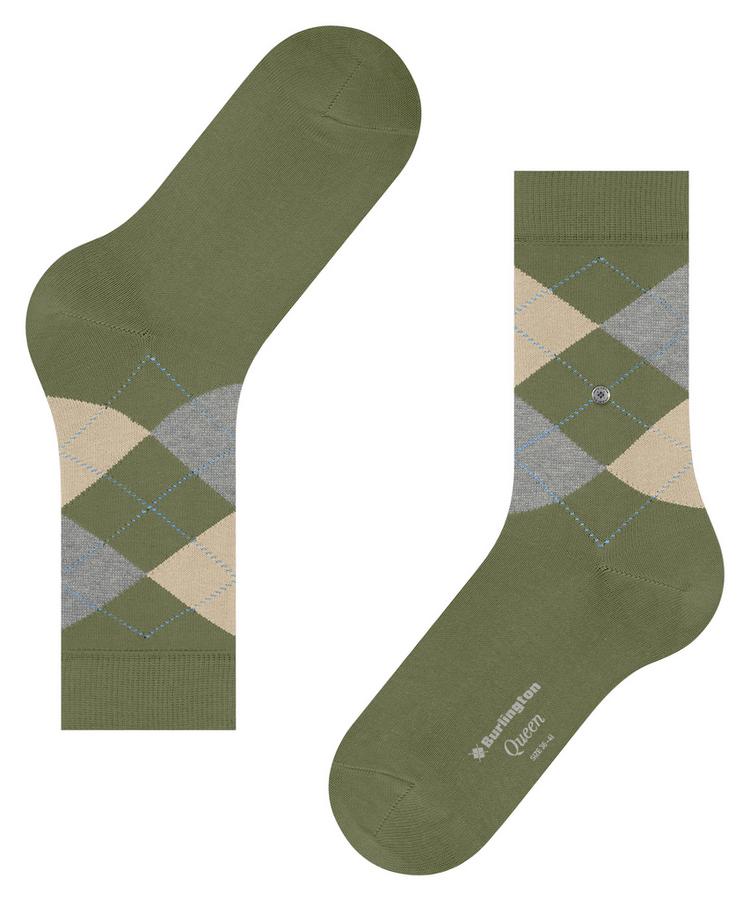 Burlington Burlington Queen Socken Damen - salvia (7472) - 2 | SportScheck