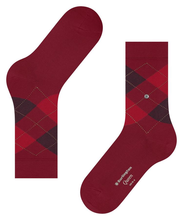 Burlington Burlington Queen Socken Damen - flash orange (8034) - 2 | SportScheck