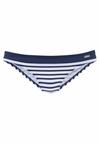 VENICE BEACH Summer Bikini Hose Damen - white-navy-stripe