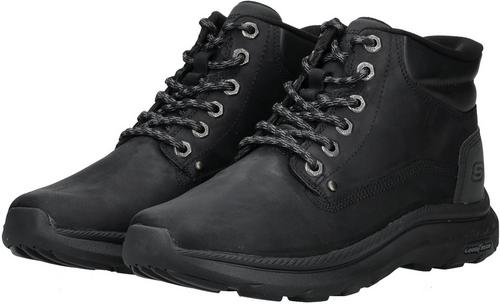 Rückansicht von Skechers Stiefelette Stiefel Herren Schwarz