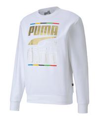 PUMA Rebel 5 Continents Tr Sweatshirt Wei&szlig; Sweatshirt - weiss