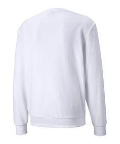 Rückansicht von PUMA Rebel 5 Continents Tr Sweatshirt Weiß Sweatshirt weiss