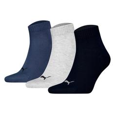 PUMA Socken Freizeitsocken Blau/Grau