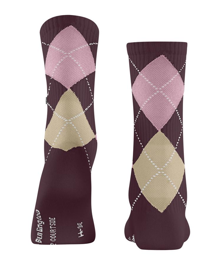 Burlington Burlington Rib Courtside Socken Damen - claret (8375) - 0 | SportScheck