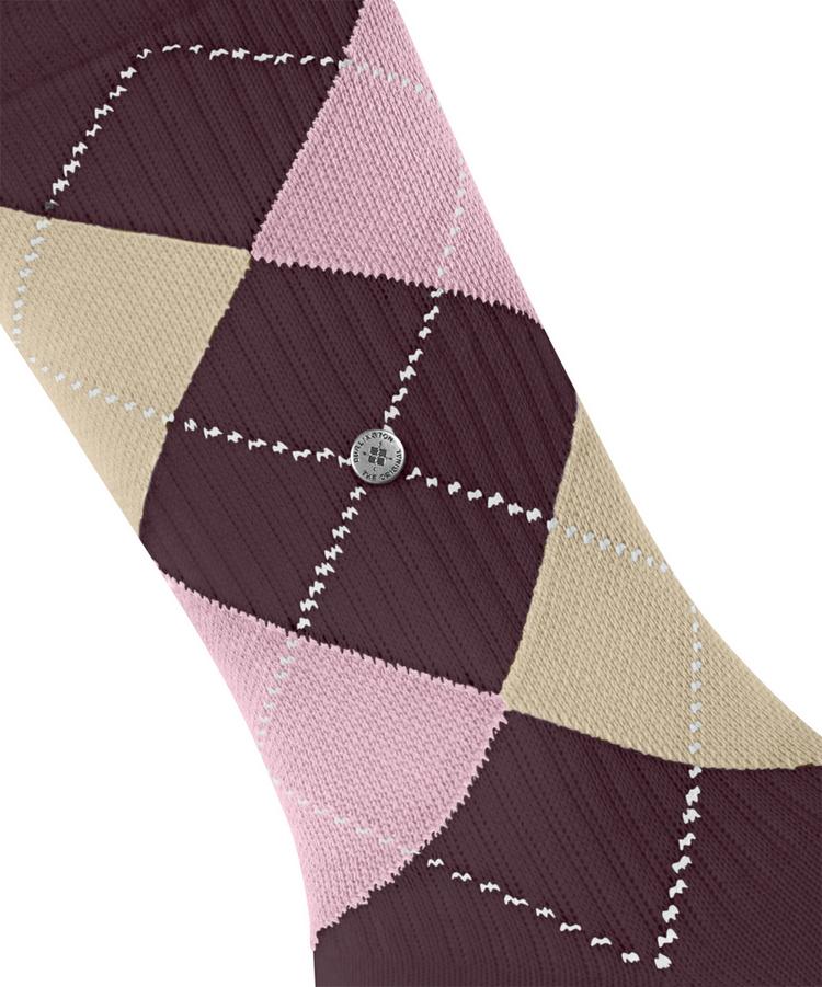 Burlington Burlington Rib Courtside Socken Damen - claret (8375) - 1 | SportScheck