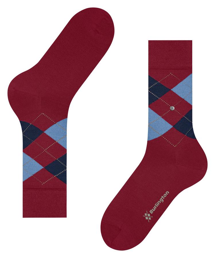 Burlington Burlington Edinburgh Socken Herren - flash orange (8034) - 2 | SportScheck