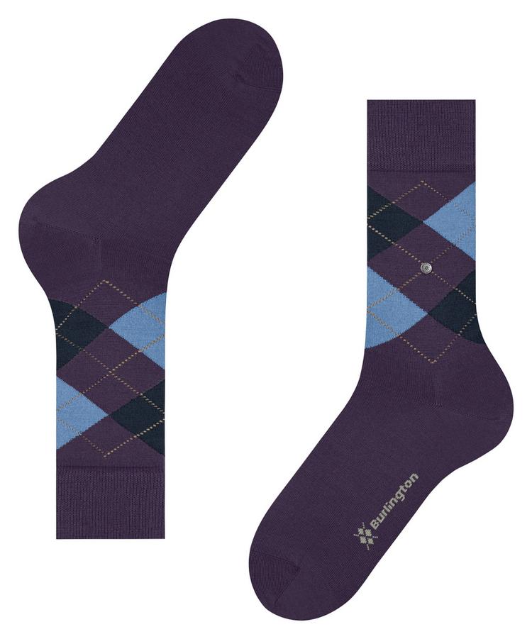 Burlington Burlington Edinburgh Socken Herren - aubergine (8764) - 2 | SportScheck